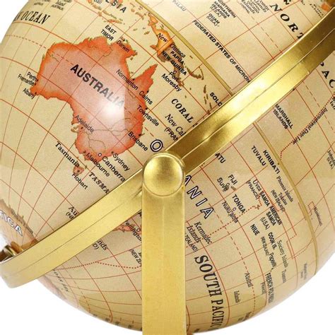 World Globe Map Rotating Stand World Earth Globe Map School Geography ...