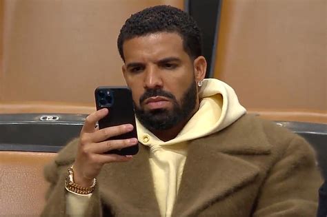 Drake Caught on Video Looking Upset at His Phone Sparks New Meme