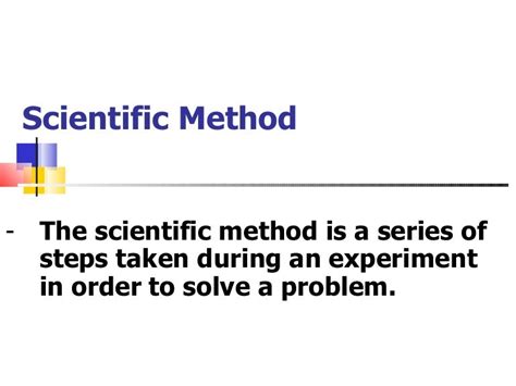 Biology Scientific Method