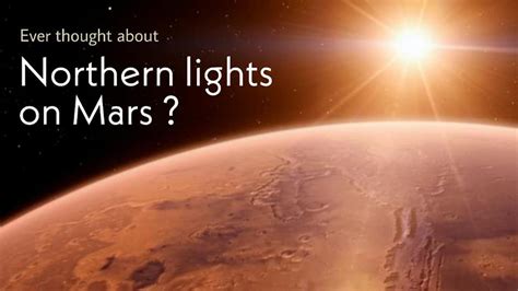 Northern Lights on Mars