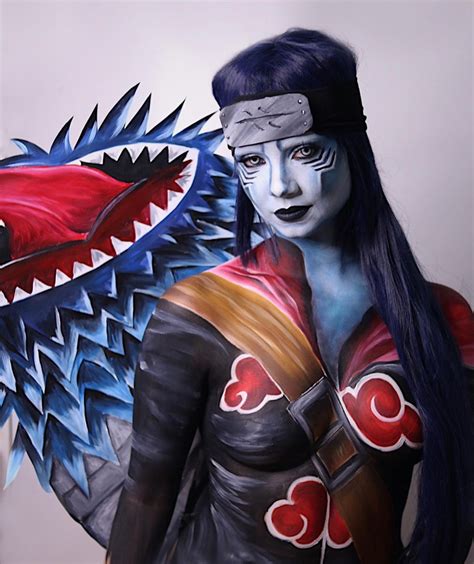 naruto kisame se convierte en  peligrosa waifu  epico cosplay