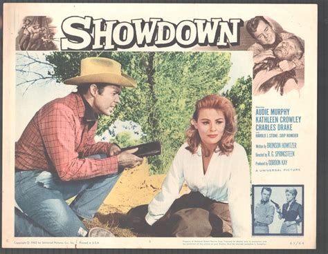 Showdown 11'x14' Lobby Card #5 Audie Murphy Kathleen Crowley MOVIES ...