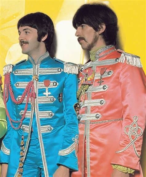 Paul and George ~ Sgt Pepper | The beatles, Beatles sgt pepper, Beatles ...