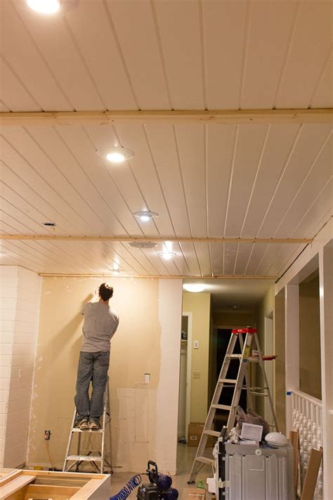 Diy faux wood beam ceiling – Artofit