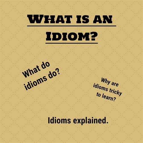 What is an Idiom? - HubPages