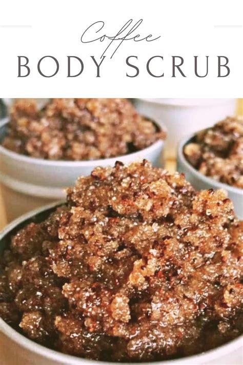Homemade Coffee Body Scrub Recipe - Little House Living