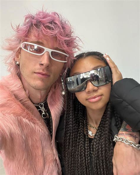 Machine Gun Kelly takes daughter Casie on European tour