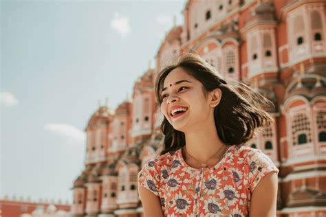 Hawa Mahal architecture building smiling. | Free Photo - rawpixel