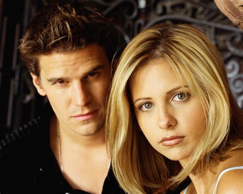 Buffy the Vampire Slayer, David Boreanaz, Sarah Michelle Gellar, the
