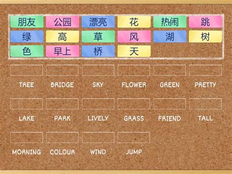 HANYU 2 BAB 5 HANZI - Match up