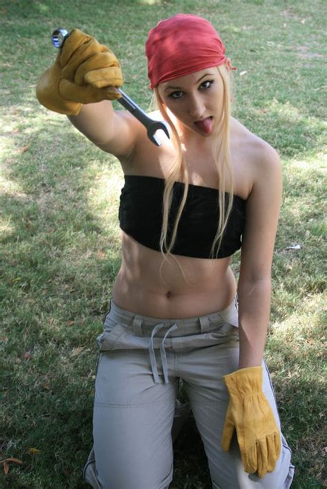 Winry Rockbell cosplay by LaurenLied on DeviantArt