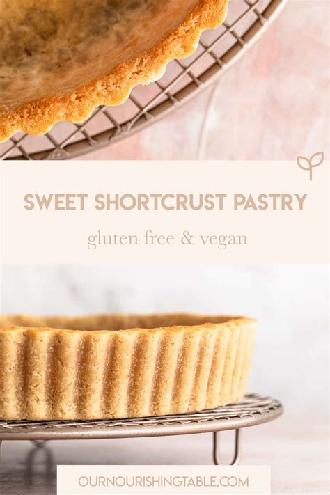 Gluten Free Shortcrust Pastry - Vegan