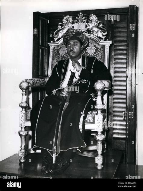 May 05, 1964 - The Exiled Sultan of Zanzibar Gets £100,000 Gift Stock ...