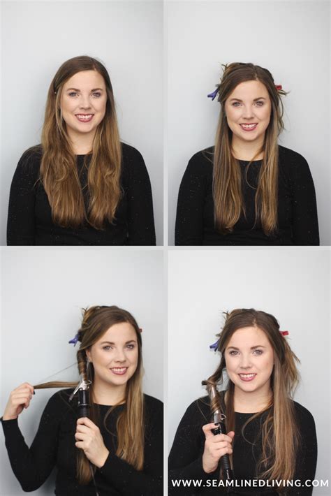 how to curl your hair with a curling wand