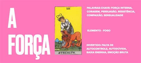 A Força Tarot - Amor - A Força significado no tarot – Amor, Dinheiro, Saúde e mais – TarotFarm