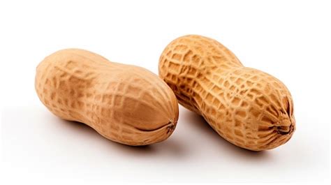 Free Photo | Peanuts on a white background