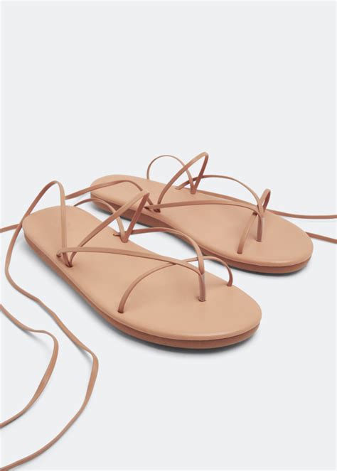 Ancient Greek Sandals String sandals for Women - Beige in UAE | Level Shoes