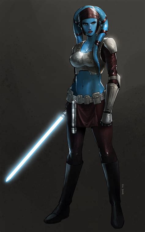 Aayla Secura by KaRolding on DeviantArt