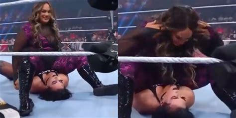 Nia Jax showed no respect to Rhea Ripley with actions on her return to