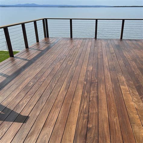 ipe decking  clear brazilian walnut deck boards