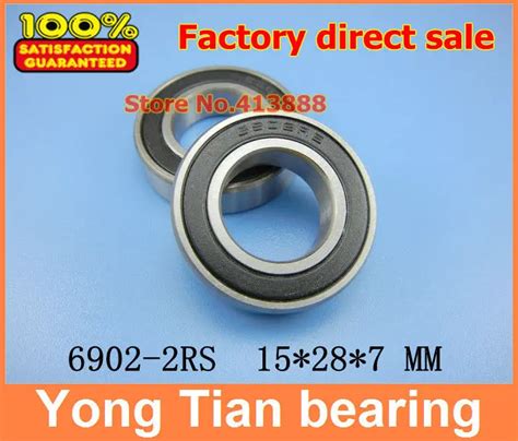 High quality deep groove ball bearing 6902 2RS 6902 2RS 6902RS 6902RZ ...