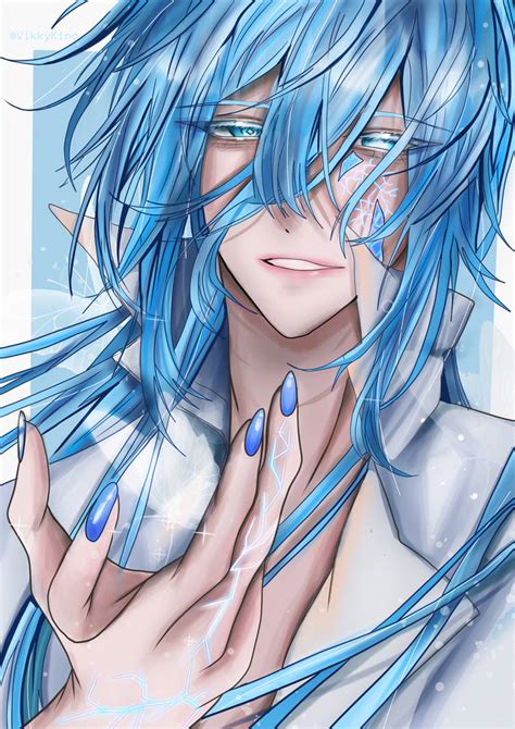 icy blue  vikkyree  deviantart