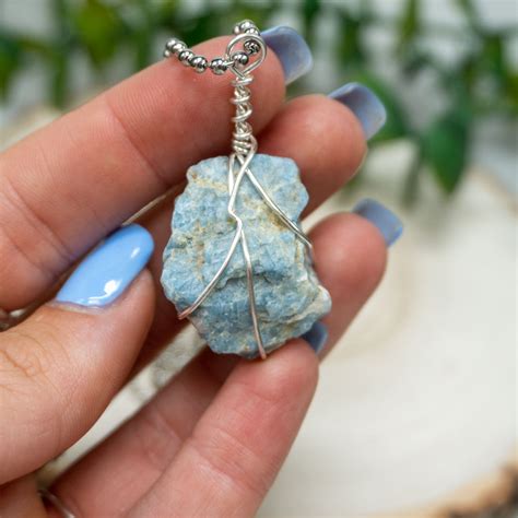 Aquamarine Necklace #1 - The Crystal Council