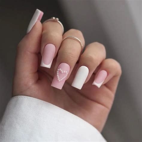 Unha Em Gel Quadrado - Unha de gel quadrada decorada: ideias únicas e delicadas para se inspirar