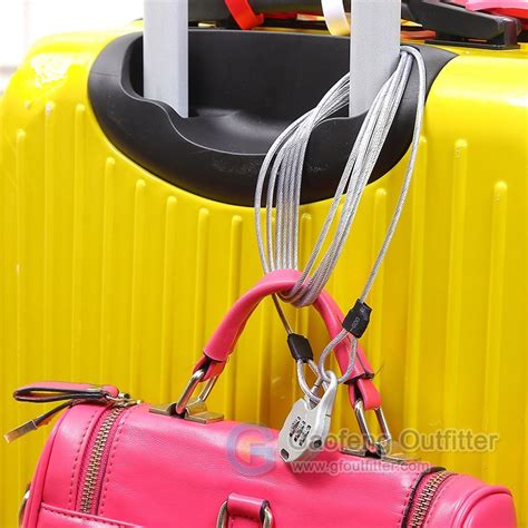 3Digital Resettable Suitcase Locks With Long Cable For Travle - Gaofeng ...