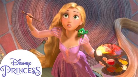 Tangled Rapunzel Painting