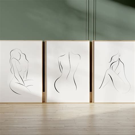 Naked Woman Art - Etsy