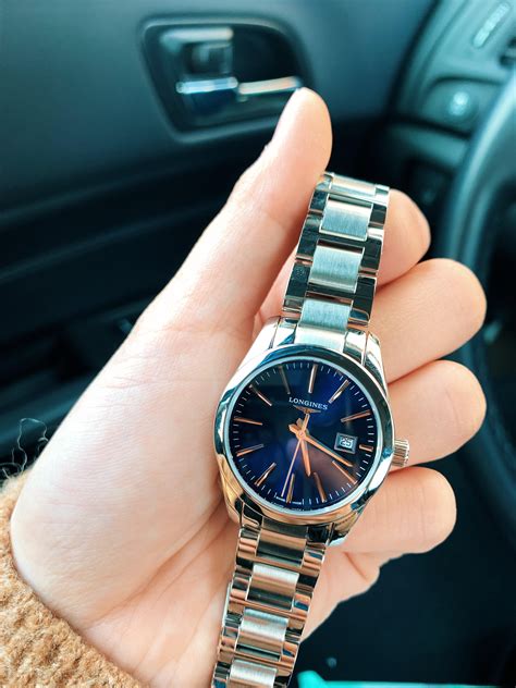 [Longines] first blue dial timepiece! : r/Watches