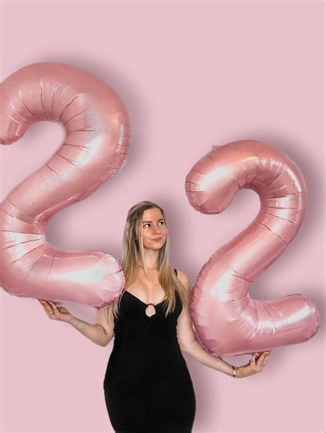 22nd Birthday Balloons
