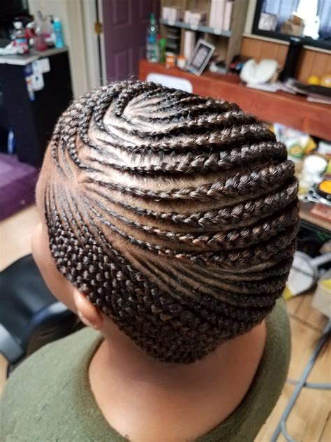How to get perfect and symmetrical side cornrows today 31