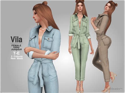 Handbook religion look in sims 4 formal jumpsuit cc - citabeille.org