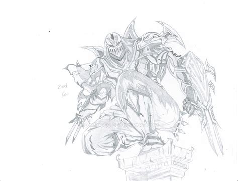 Zed by DavidGeo on DeviantArt
