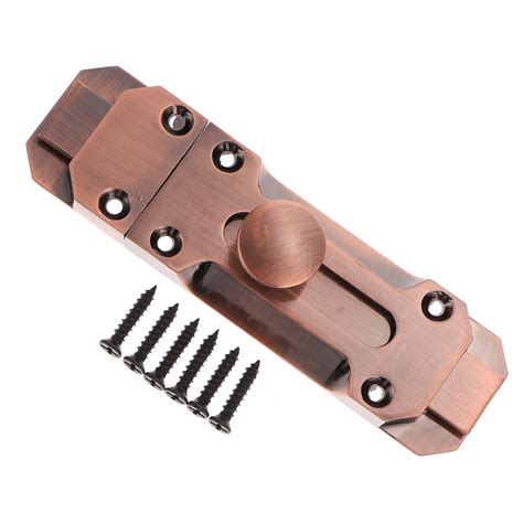 Door Latch Door Security Slide Latch Lock Zinc Alloy Door Latch Slide