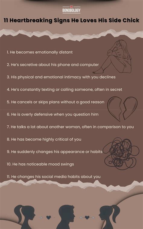 11 Heartbreaking Signs He Loves His Side Chick