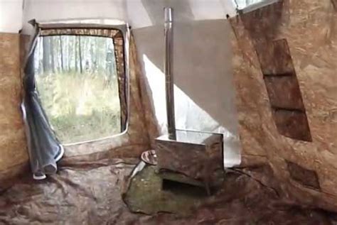 Russian Bear Tent | Cool tents, Tent living, Tent stove