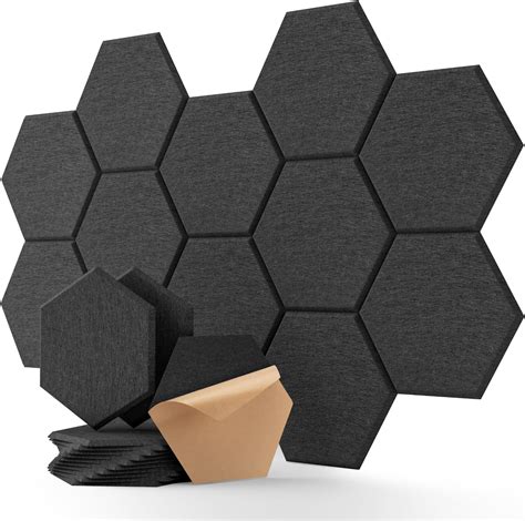 Amazon.com: Hexagonal Acoustic Panels-18 Pack High-Density Sound