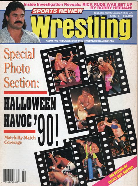 Sports Review Wrestling Magazine February 1991 – RetroWrestling.com