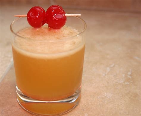 Bourbon Sour Cocktail Recipe