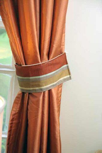 DIY Curtain Tie Backs - Unique, Functional And Decorative Ideas ⋆ Hello ...