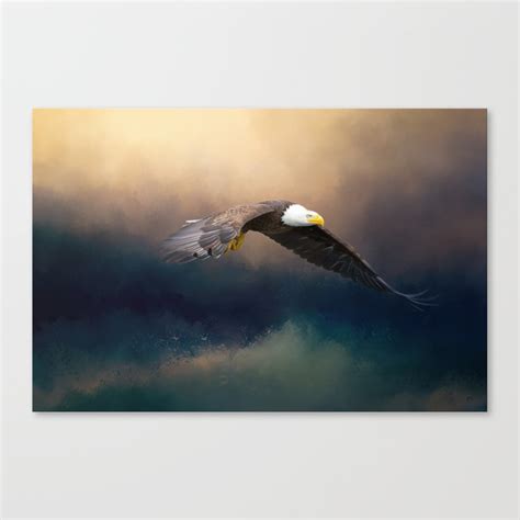 Eagle Flying Painting at PaintingValley.com | Explore collection of ...