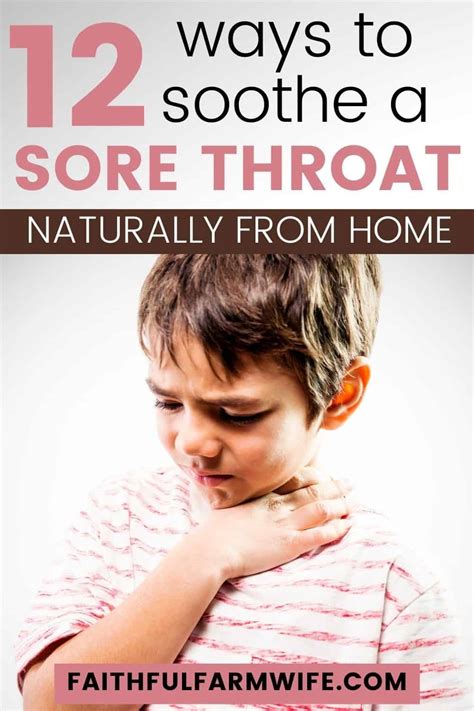 12 Simple & Effective Natural Sore Throat Remedies - Mama on the Homestead