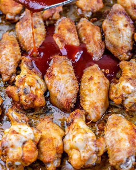 Crispy Honey Garlic Chicken Wings - Healthy Fitness Meals