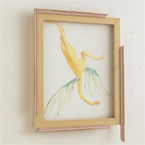 WANG Yu - Ange Icare figurative painting, woman, nude, angel, wings by