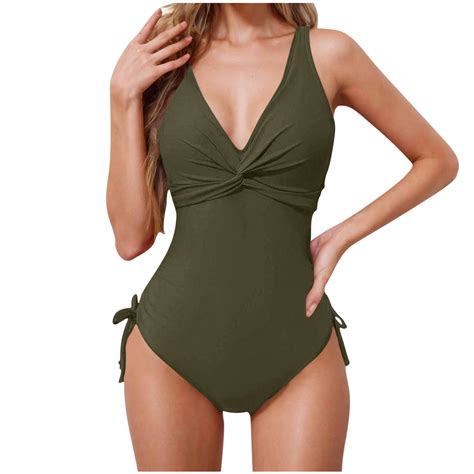 UTSJKR Women's One Piece Swimsuits 2025 Tummy Control Bathing Suits