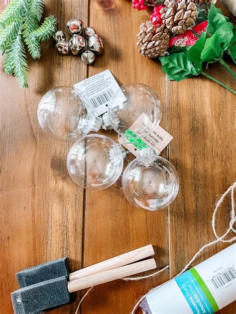How To Make Easy DIY Dollar Tree Christmas Ornaments - The Festive Mommy