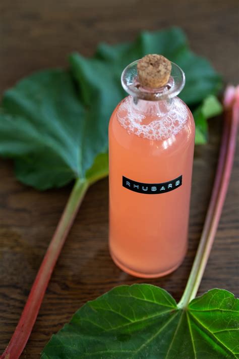 Rhubarb syrup (easy homemade recipe) • Electric Blue Food